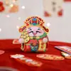 Año Nuevo, Festival del Bote del Dragón, Dios de la Riqueza Adornos Colgantes Hechos a Mano, Bolsitas Aromáticas, Bolsas de Regalo, Decoración para el Hogar, Uso en Interiores y Automóvil