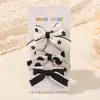 Conjunto de Presilhas de Laço Bordadas Feitas à Mão para Crianças Transfronteiriças com Presilha Bico de Pato Tudo Incluído Acessórios de Cabelo Touca Amazon 5205