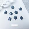 Manicure novas joias luminosas ondulações de água estrela manicure joias internet celebridade brincos de pino material manicure acessórios faça você mesmo