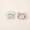 Estrellas de peluche dulces, accesorios de peluche de dibujos animados Sanrio, tela tridimensional rellena de algodón, accesorios DIY hechos a mano, artículos decorativos pequeños