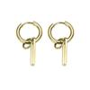Aretes para Hombre, Modernos, Nicho, Aretes Simples para Mujer, Hip-Hop, Chicos Guapos, Aretes con Borlas, Aretes