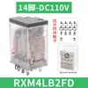 Relé intermedio electromagnético pequeño, CC 24V, 8 pines, 14 pines, RXM2AB, 4AB, LB2BD, P7, JD, F7