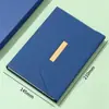 Set de Regalo de Caja de Cuaderno A5 de Alta Gama Personalizable para Negocios, Empresa, Escuela, Recuerdo Práctico, Logo Imprimible
