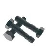 Tornillos hexagonales externos de alta resistencia ennegrecidos Grado 10.9 Pernos de rosca completa de alta resistencia Gb5783 M6~30