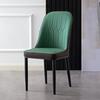 Cadeira de Jantar Nórdica de Luxo Leve para Casa Simples Moderna Restaurante Encosto Banqueta de Maquiagem Mesa e Cadeira Casuais Cadeira de Negociação de Hotel