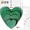 Forma de corazón coche de bodas espuma floral tabla de espuma para arreglos florales modelo modelado arte floral floristería tienda de flores suministros para bodas materiales flores frescas