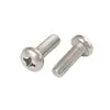 Tornillo de Acero Inoxidable 304 Tornillo de Cabeza Phillips Tornillo de Cabeza Redonda Extendida Perno M2M2.5M4M5M6M8M10