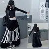 Conjunto de Jazz para Niñas 2026 Nuevo Estilo Ajustado Top Corto y Pantalón de Chándal con Letras Conjunto de Dos Piezas para Primavera y Otoño