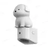 Luz de Noche RGB Gy158 Enchufable Creativa Linda Cachorro Vinilo Habitación Infantil Mesita de Noche con Sensor de Control de Luz