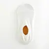 Nuevos calcetines invisibles de color liso de algodón antideslizantes para mujer, calcetines casuales de color caramelo, calcetines bajos al por mayor