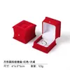 Caja de regalo de terciopelo con hebilla dorada para ceñir la cintura y empaque de joyería, caja para colgantes de joyería, caja de pulsera y anillo de alta gama de moda