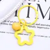 Chaveiro Pingente Estrela de Cinco Pontas Colorido em Acrílico Decoração de Case de Fone de Ouvido Dopamina Estilo Fresco Decoração de Bolsa de Casal