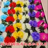 Novo Estilo Festival Qingming Espessado Quatro Camadas Grande Guirlanda de Crisântemo Flor Artificial Bola Grande Guirlanda de Crisântemo Corrente de Flor de Seda Flor Artificial Atacado