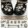Decoraciones para Zapatos Croc Charms Cadena Nueva Hebilla de Zapato de Ballet de Alta Gama Accesorios Desmontables Accesorios DIY Venta al por Mayor