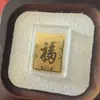 Nuevo adhesivo de teléfono dorado: "El tesoro trae riqueza de todas partes" - Pegatina original de teléfono de oro puro 999, venta al por mayor de regalos