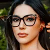Nuevas de Moda Cuadradas para Mujer Gafas de Sol con Templo en Forma de Serpiente Tendencia Transfronteriza Europea y Americana Gafas Personalizadas de Gama Alta Planas