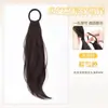 Tranças para Peruca de Meninas, Rabos de Cavalo com Presilha, Rabos de Cavalo Femininos Altos, Cabelo Artificial, Perucas em Camadas Levemente Enroladas, Tranças e Rabos de Cavalo