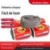 Em estoque atacado Bailang prático resistente ao desgaste limpeza algodão de aço joias Jade metal polimento enceramento algodão de aço