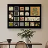Pintura Decorativa Personalizada al por Mayor Transfronteriza para Cajas de Medidor Eléctrico, Instalación sin Taladro, Pintura de Cubierta de Caja de Medidor Eléctrico Estilo Clásico Chino para Entrada de Sala de Estar