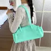 Bolsa de gelatina transparente retro estilo francés para mujer, nuevo modelo 2026, bolso de hombro versátil de gran capacidad, bolso de mano, bolso baguette