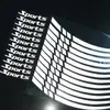Adesivos para Rodas de Carro 18-21 Polegadas Adesivos Refletivos Adesivos Decorativos Adesivos de Letras Esportivas para Rodas de Motocicleta J100