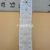 Tejido de Algodón Soluble en Agua Bilateral Cortado Bordado Encaje Accesorios para Ropa Pijamas de Algodón Puro Adornos para Faldas Cintas para el Cabello