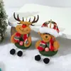 Suministros de Decoración Navideña Nuevos Transfronterizos para Personas Mayores, Colgantes Pequeños, Accesorios para Árbol de Navidad, Colgantes Pequeños de Tela, Regalos