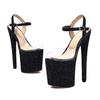 Sandalias de Tacón Alto de 20 cm para Mujer, Verano 2026, Comercio Exterior, Transfronterizo, Tallas Grandes 40-43, Zapatos de Mujer con Plataforma Impermeable