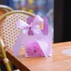 Bolsa de Regalo Transparente de PP Esmerilado para el Día del Maestro con Cinta de Boda, Aspecto de Alta Gama, Regalo de Recuerdo, Bolsa de Tote para Regreso a Clases