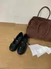 Zapatos Mary Jane planos estilo francés con lazo brisa de otoño para mujer, nuevo modelo otoño 2026 en colores negro, albaricoque y café