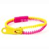 Pulsera de cremallera personalizada para niños de dos colores, suministro al por mayor para puesto de productos básicos de Yiwu, pulsera deportiva inteligente