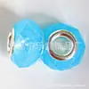 Jelly cor sólida contas de furo grande acrílico corte grande contas soltas fio para pulseira contas de imitação de vidro diy contas coloridas