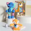 Juguetes de peluche para mascotas, juguetes para perros, resistentes a la masticación, con sonido, juguetes compañeros de sueño para cachorros, juguetes para aliviar el aburrimiento, juguetes para gatos al por mayor