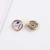 Botones Redondos Estilo Coreano Retro Flor de Rosa Pequeña Fragante Botones para Camisa Suéter Botones para Mujer Fabricante Venta al por Mayor