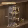 Caja de almacenamiento caja organizadora gabinete de espejo acrílico para cosméticos caja de medicinas gabinete de baño detrás del lavabo estante de encimera de tocador