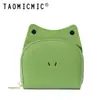 Porta-moedas Sapo Mini Compacto Design Criativo Fio de Bordado Pequena Bolsa Moeda Texturizada Porta-Moeda Cartão Venda por Atacado