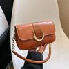Bolso pequeño de axila bolso de mujer textura simple casual bolso cuadrado pequeño para ir al trabajo bolso pequeño para 2023 nuevo bolso bandolera de hombro