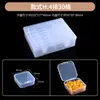 Caja de Almacenamiento Mini Pequeña de Plástico Transparente para Joyería Caja de Exhibición Separada de Alta Calidad Caja Organizadora para Pendientes Pulseras Accesorios