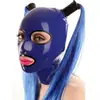 Máscara de Látex, Tocado Sexy, Peluca, Ropa de Látex, Máscara, Tocado para Adultos, Juego de Rol, Fetiche Sexy