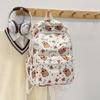 Mochila linda de dibujos animados de moda mochila de moda mochila de estudiante de corazón de chica de dibujos animados mochila de gran capacidad