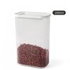 Frasco de Almacenamiento para Granos y Café, Contenedor de Plástico con Sellado Hermético para Alimentos, Recipiente de Almacenamiento 2000ml, Seguro de Grado Alimenticio