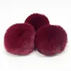 Directamente del fabricante: Bolas de Pelo Falso de Conejo de 8 cm, Accesorios de Bola de Felpa Coloridos para Ropa, Zapatos, Sombreros y Bolsos Hechos a Mano