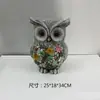 Artesanato de Resina de Caracol Brilhante Transfronteiriço Europeu e Americano Artesanato de Resina Criativo Jardim Paisagem Externa Ornamentos de Animais Pequenos