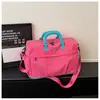 Bolsa de Viaje de Moda Transfronteriza para Viajes Cortos, Gran Capacidad, Separación de Seco y Húmedo, Bolsa para Natación y Fitness, Maleta Expandible