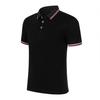 Polo con logotipo personalizado estampado cultura corporativa camisa publicitaria overol hecho a medida de alta gama solapa manga corta overol camiseta