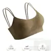 Colete Sexy Sem Costas Plus Size Transfronteiriço com Sutiã Push-Up, Camisola Esportiva, Roupa Íntima Feminina com Bojos, Top Tubo para Mulheres
