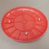 30 yuan Tapa de taburete redondo engrosada de fibra de vidrio Accesorios para cantina y restaurante Tapa de taburete de plástico Accesorios para mesa y silla de comedor integradas escolares