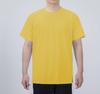 Camiseta Talla USA Logo Personalizado Transfronteriza 180g Algodón Puro Cuello Redondo Manga Corta Camisa Cultural Hecha a Medida Camiseta para Hombre Talla Grande