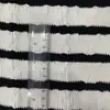 Tejido de punto grueso trenzado de espiga rayada otoño e invierno suéter cárdigan para niños ropa para mujer zapatos de vestir tela para sombrero