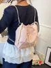 Bolsos Pequeños Populares para Mujer 2026 Nuevo Verano Moda Casual Bolso de Hombro Cruzado Bolso Sencillo de Cubo Doble Hombro